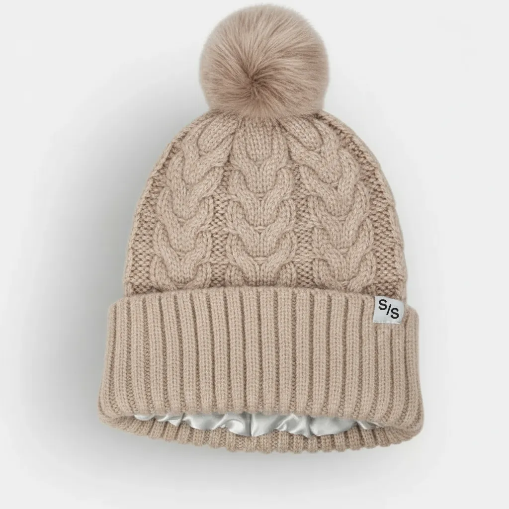 Skinliy Silk Pom | Beige